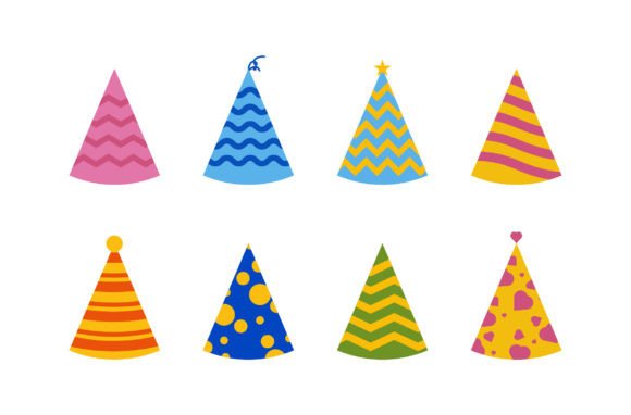 Download Icon Vector Birthday Party Hat Cone - Birthday party Collection
