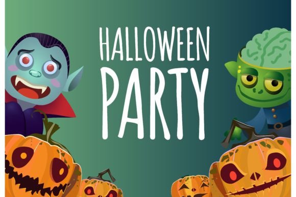 Download Halloween Party Invitation Design. Spook - Premium Resources