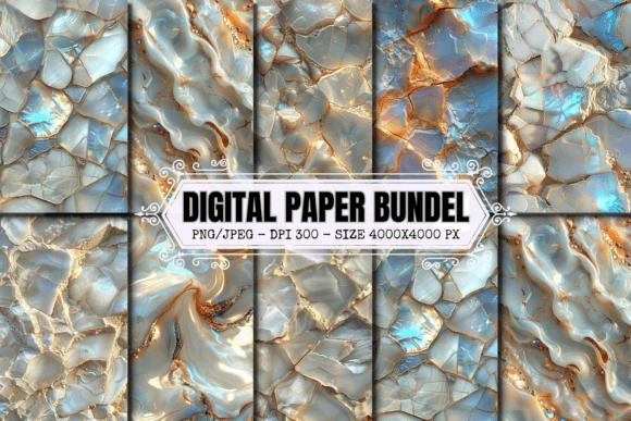 Download White Opal Texture Digital Paper - Paper Collection