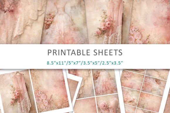 Download Printable Vintage Paper for Junk Journal - Paper Collection