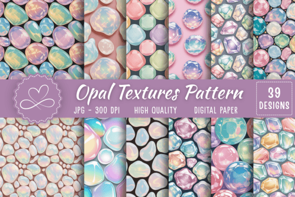 Download Opal Textures Digital Paper - Paper Collection
