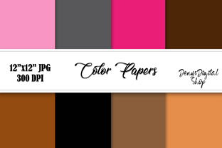 Download Color Textures, Digital Scrapbook Papers - Paper Collection