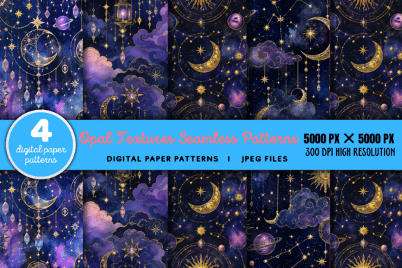 Download Opal Textures Digital Paper Pattern - Paper Collection