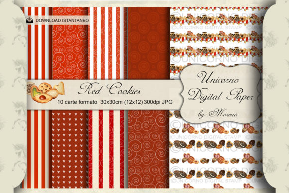 Download 12x12 RED Scrapbook Paper CAKE TEXTURE - Paper Collection