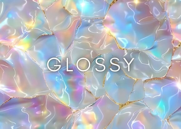 Download Iridescent Holographic Digital Paper - Paper Collection