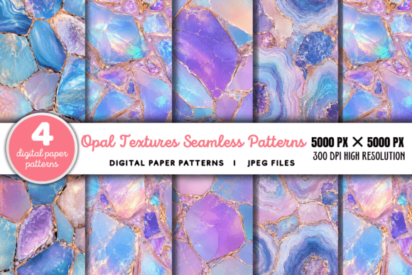 Download Opal Textures Digital Paper Pattern - Paper Collection